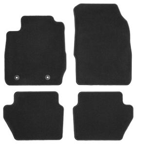 Preproge, vrhunski velur spredaj in zadaj, črne barve